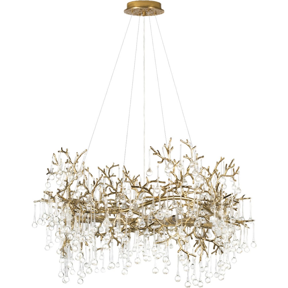 Изображение товара Подвесная люстра LOFT IT Coral 10351/1000 AB стиль арт-деко 14 LED ламп