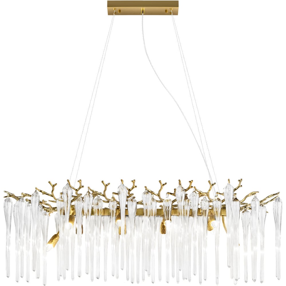 Изображение товара Подвесная люстра LOFT IT Waterfall 10350/1000L AB в стиле арт-деко