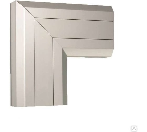 Изображение товара Плоский угол Simon L-образный вверх для ТК01103-8, Кабломакс, алюминий TKA011110-8