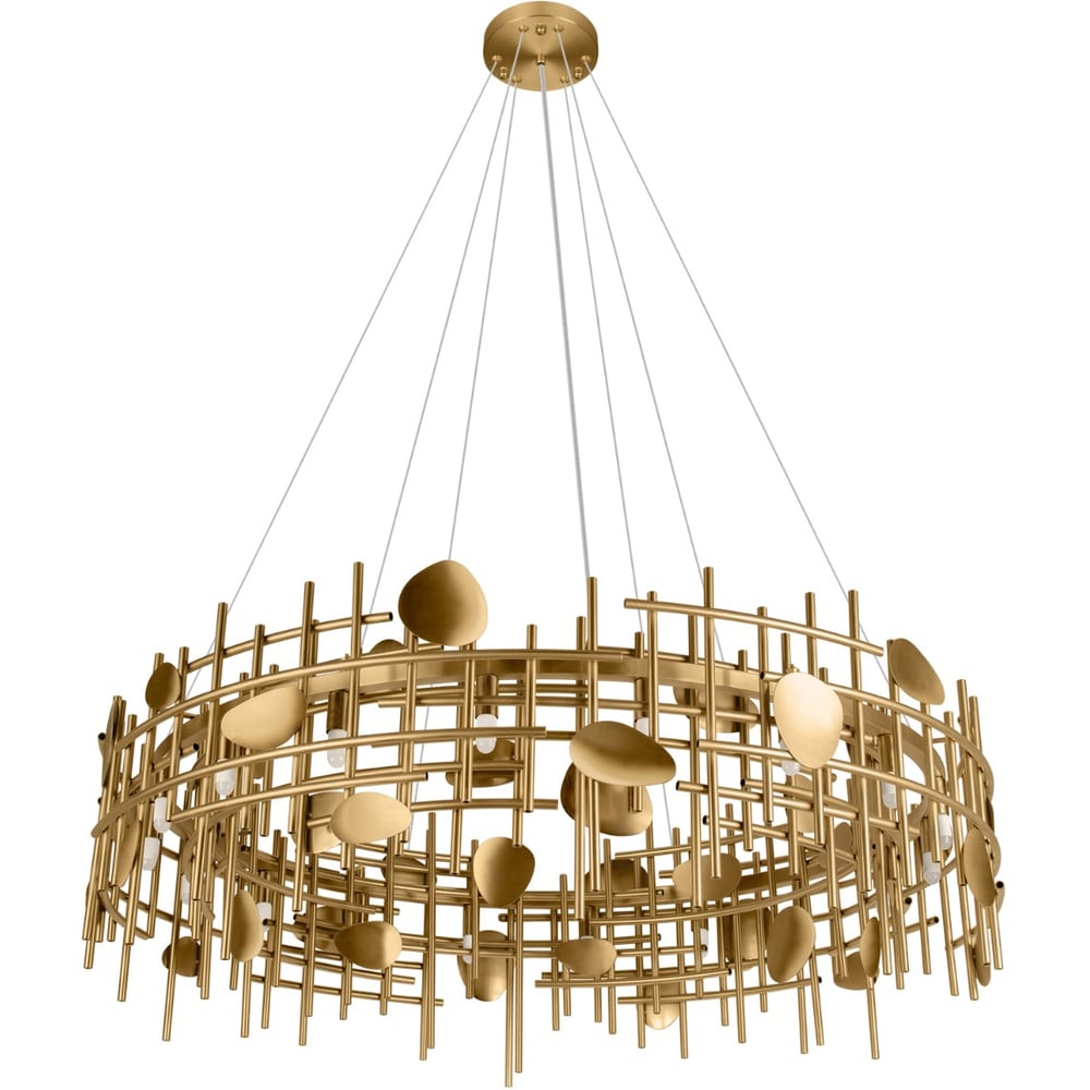 Изображение товара Подвесной светильник LOFT IT Escama 10396/1000C стиль модерн золото