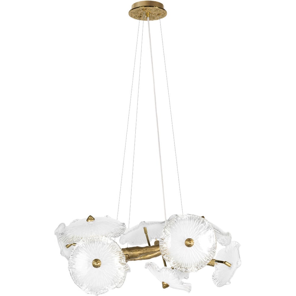 Изображение товара Подвесной светильник LOFT IT Bloom 10352/650 AB арт-деко из стекла и металла