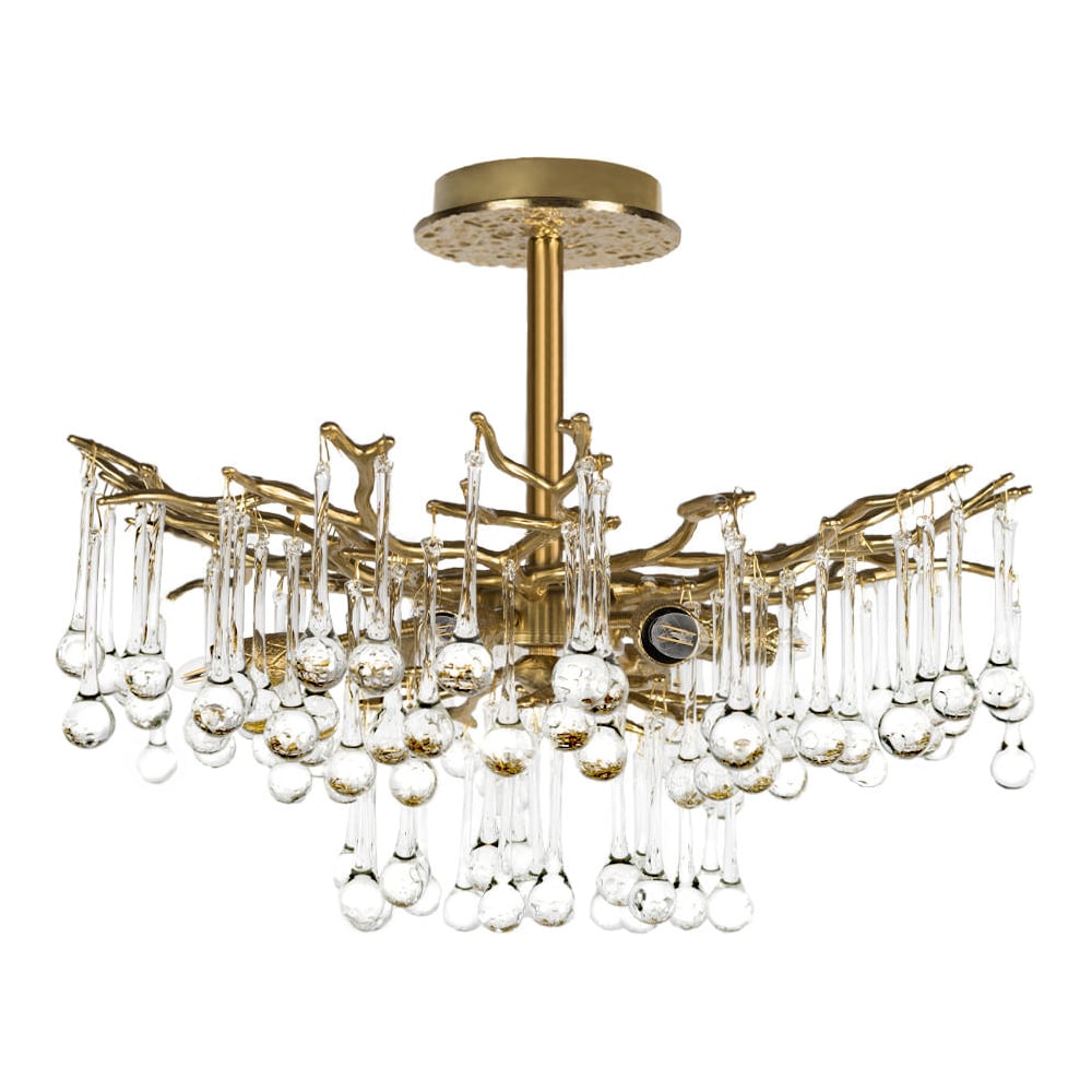 Изображение товара Потолочная люстра LOFT IT Coral 10351/460C AB стиль арт-деко с прозрачными плафонами