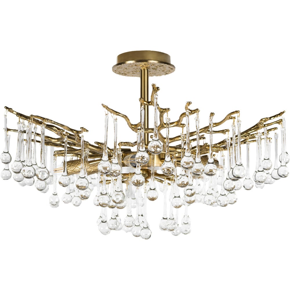 Изображение товара Потолочная люстра LOFT IT Coral 10351/600C AB стиль арт-деко светодиодная с 8 лампами