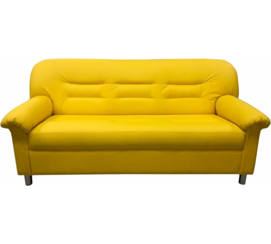 Изображение товара Диван Мягкий офис с механизмом трехместный желтый МО301ЖЛТ_MH