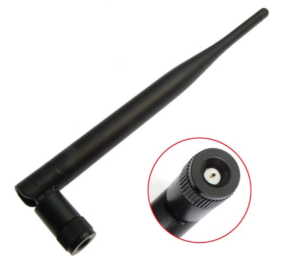 Изображение товара Антенна RUICHI WiFi: Antenna WiFi 5db SMA P 99163