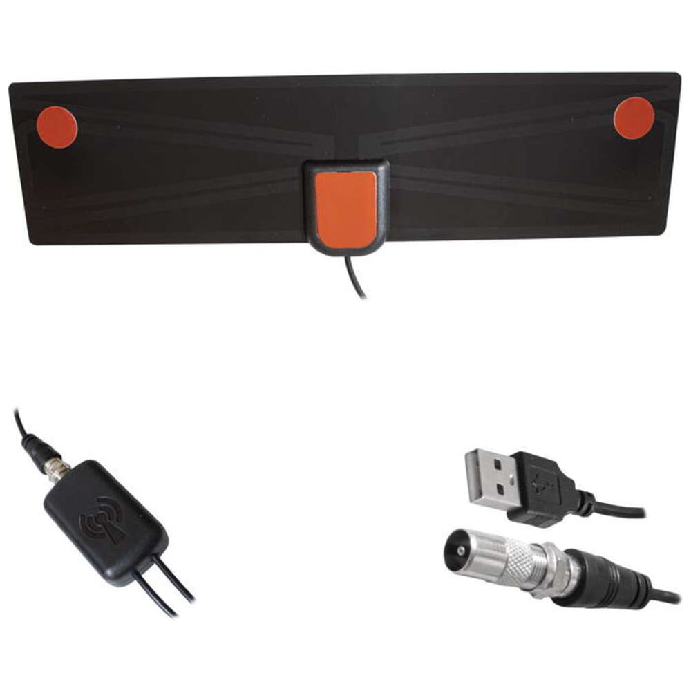 Изображение товара Антенна RUICHI ТВ RH-HDTV025 для цифрового телевидения 25 дБ широкополосная внутренняя и наружная