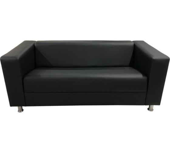 Изображение товара Диван Мягкий офис Аполло трехместный черный АП301ЧН