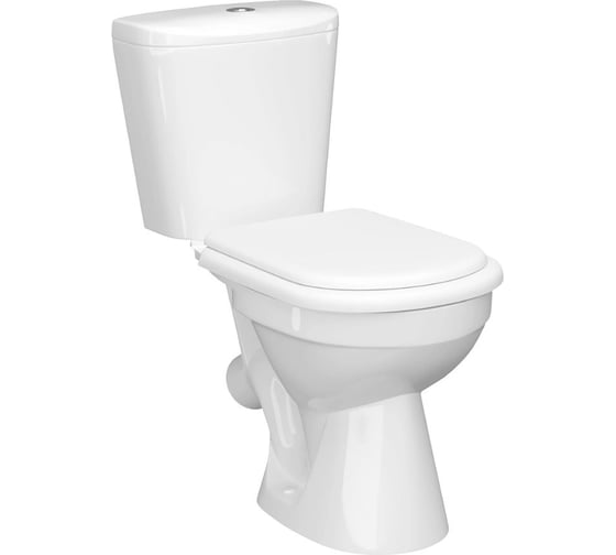 Изображение товара Унитаз-компакт KERAMIN ЛАГО МС Б-1 однорежимный, сиденье полипропилен CDB00028974 4810531150350