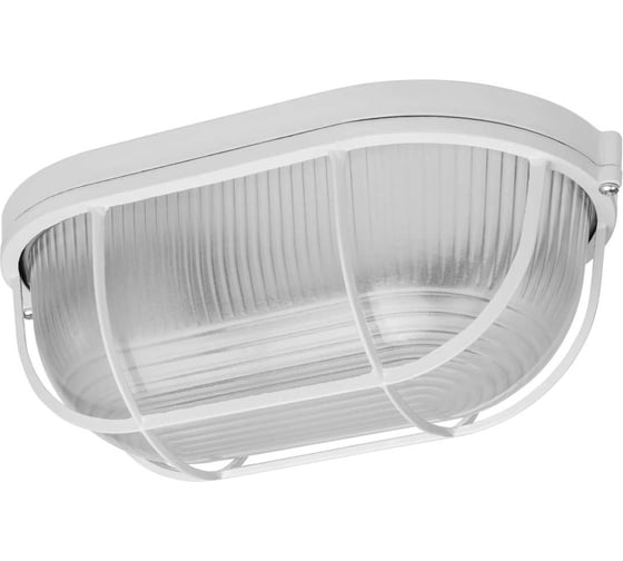 Изображение товара Светильник TDM ELECTRIC НПБ1402 белый/овал с решеткой 60Вт IP54 SQ0303-0036