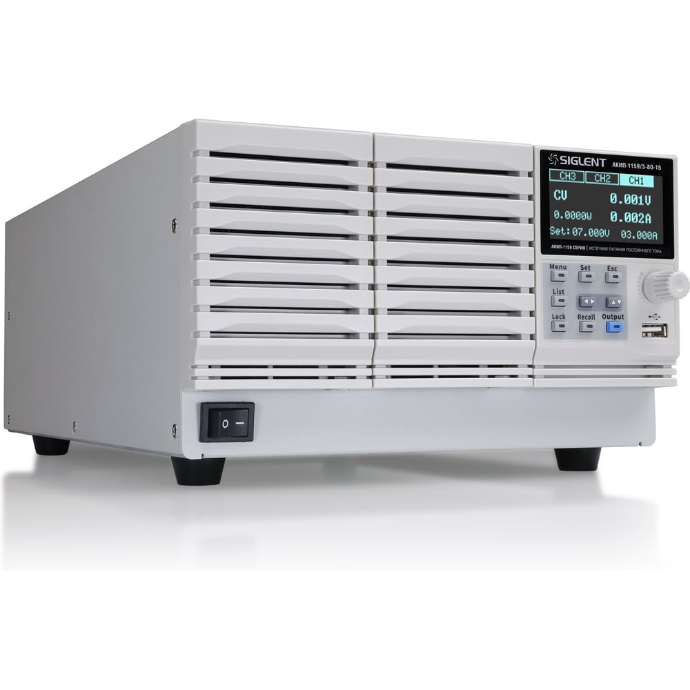 Изображение товара Источник питания постоянного тока АКИП АКИП-1159/1-160-22,5