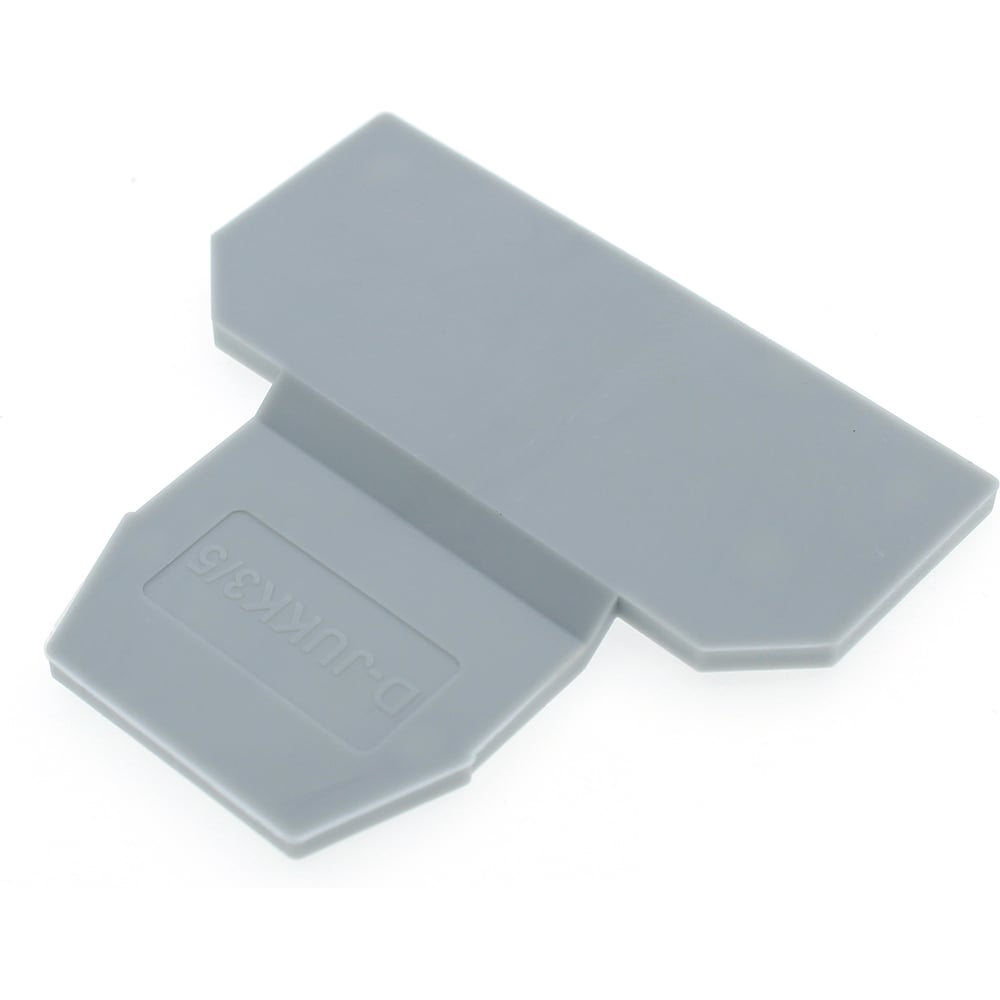 Изображение товара Боковина для клемм WKDQ D-JUKK3/5 (100 шт) - Серый пластик