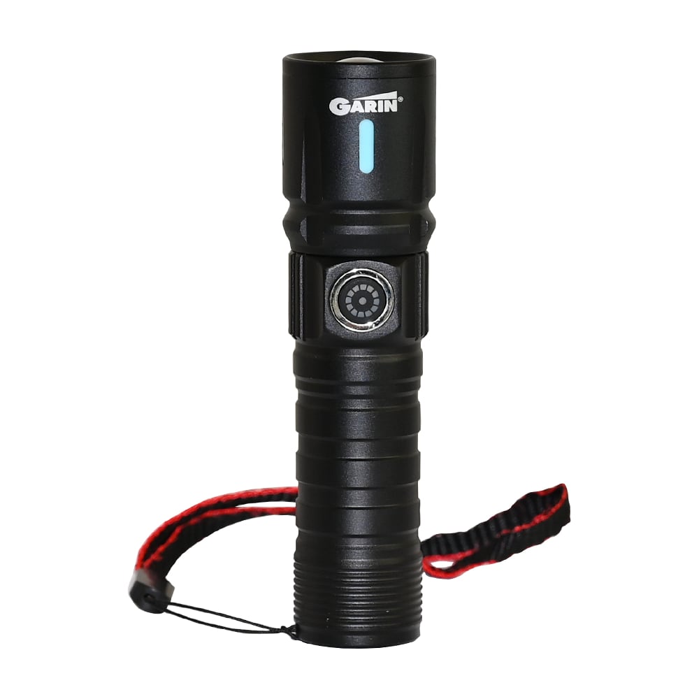Изображение товара Фонарь GARIN LUX MR-10 19519 с функцией Zoom и аккумулятором 18650