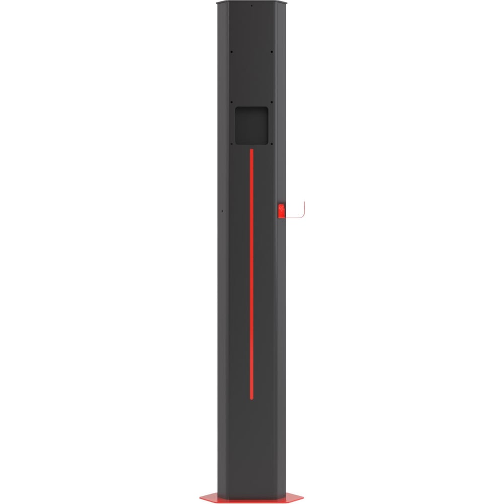 Изображение товара Стойка для зарядной станции DKC EOS Charge 1 черная сталь и надежная установка