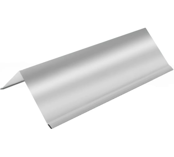 Изображение товара Конек с каплей МЕТАЛЛИК И КО 150x2000, оцинкованная сталь 0.40, RAL 7024, в пленке О0000055593