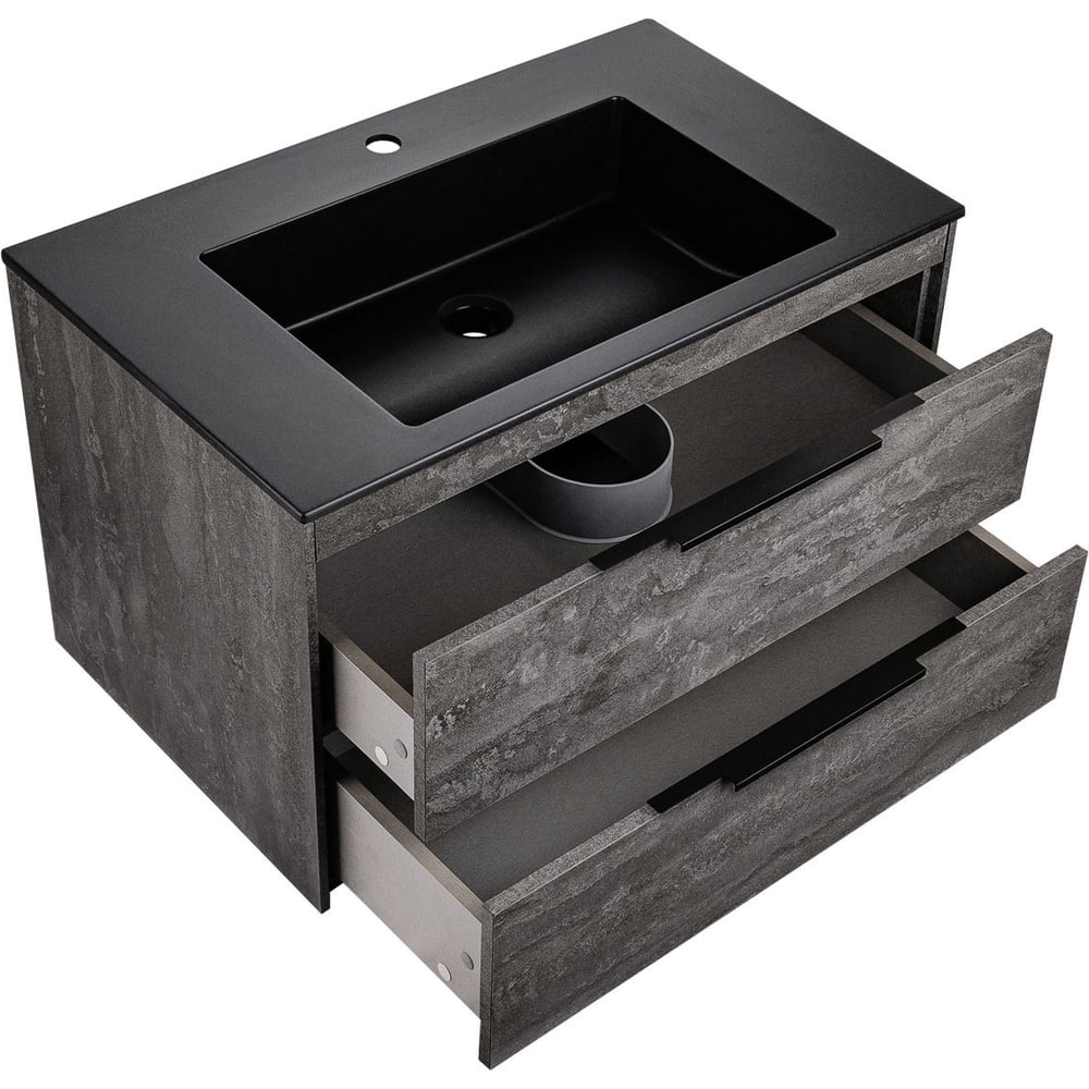 Изображение товара Подвесная база под раковину VINCEA Chiara 2D 800 с 2 ящиками soft-close