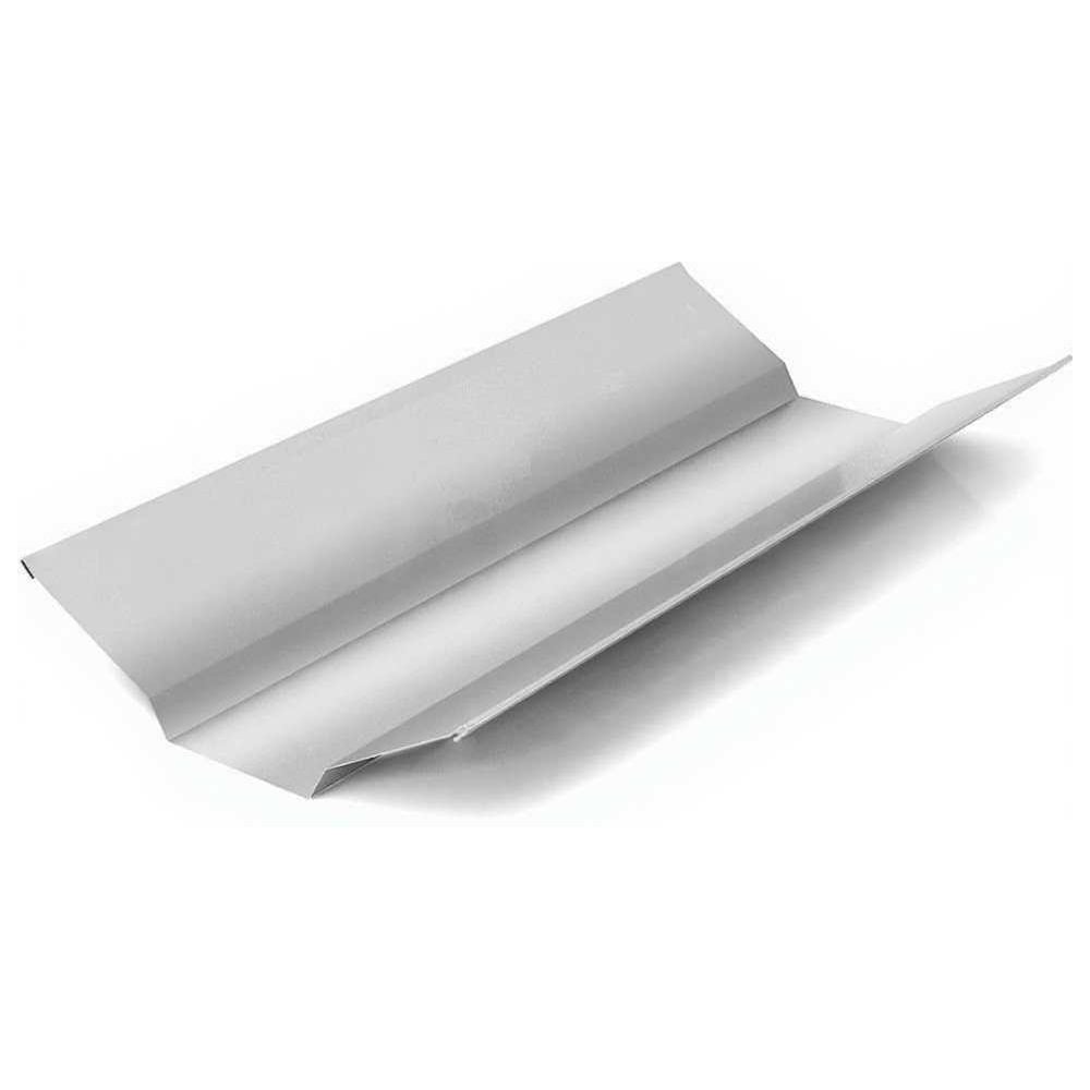 Изображение товара Планка ендовы верхней МЕТАЛЛИК и КО 80x90x2000, Оц 0.40, RAL 7024, в пленке О0000087950