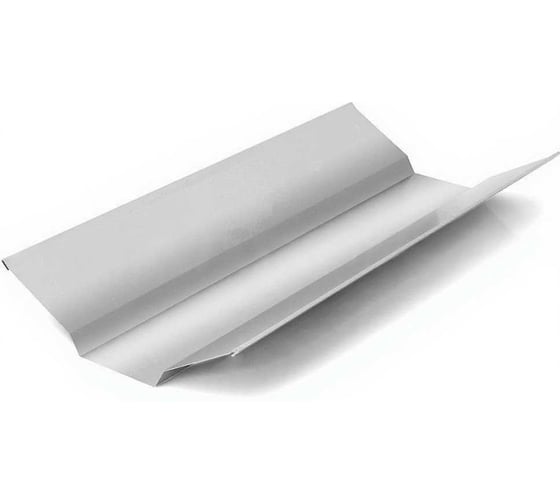 Изображение товара Планка ендовы верхней МЕТАЛЛИК и КО 80x90x2000, Оц 0.40, RAL 7024, в пленке О0000087950