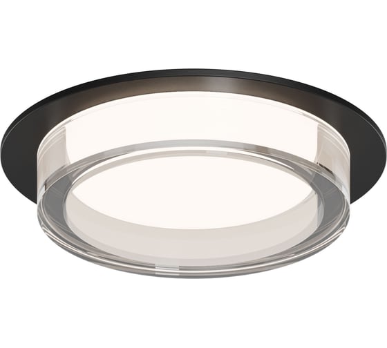 Изображение товара Светильник встраиваемый Apeyron под Led лампу, GX53, max 15Вт, IP20, врезн. отв. 95мм, черный, алюминий 16-105