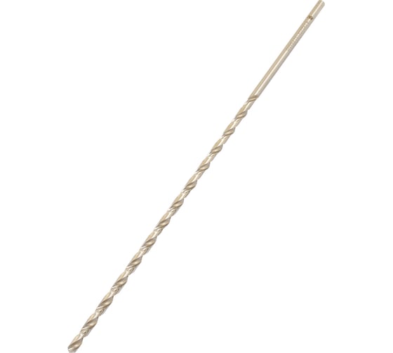 Изображение товара Сверло по металлу TLX 4.1х150х220 ц/х Р6АМ5 длинное с вышлифованным профилем 76264