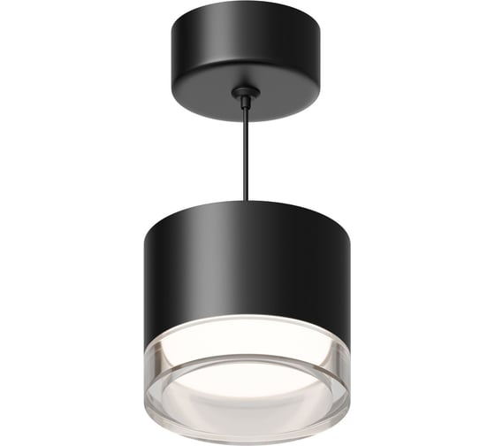 Изображение товара Светильник подвесной Apeyron под Led лампу, GX53, max 15Вт, IP20, (шнур - 1м), черный, алюминий+акрил 16-201