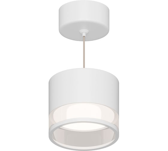 Изображение товара Светильник подвесной Apeyron под Led лампу, GX53, max 15Вт, IP20, (шнур - 1м), белый, алюминий+акрил 16-202