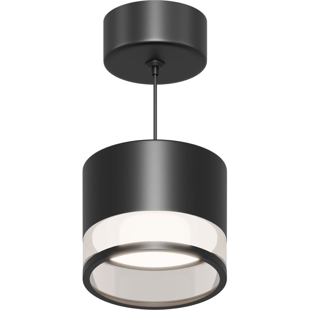 Изображение товара Светильник подвесной Apeyron под Led лампу, GX53, max 15Вт, IP20, (шнур - 1м), черный, алюминий+акрил 16-203