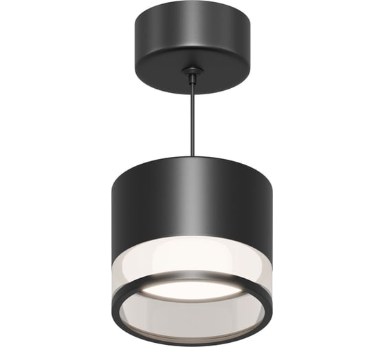 Изображение товара Светильник подвесной Apeyron под Led лампу, GX53, max 15Вт, IP20, (шнур - 1м), черный, алюминий+акрил 16-203