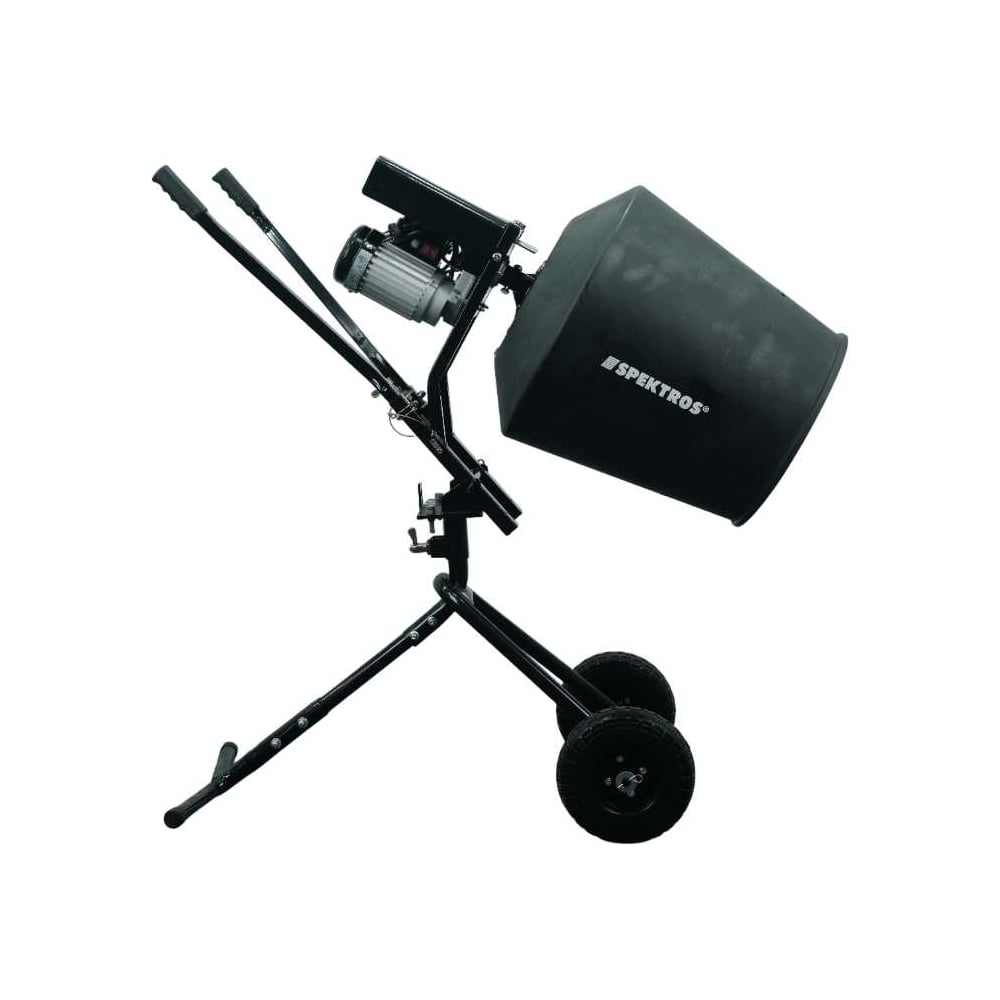 Изображение товара Бетономешалка SPEKTROS CM-350S 490 Вт 100 л для профессиональной работы