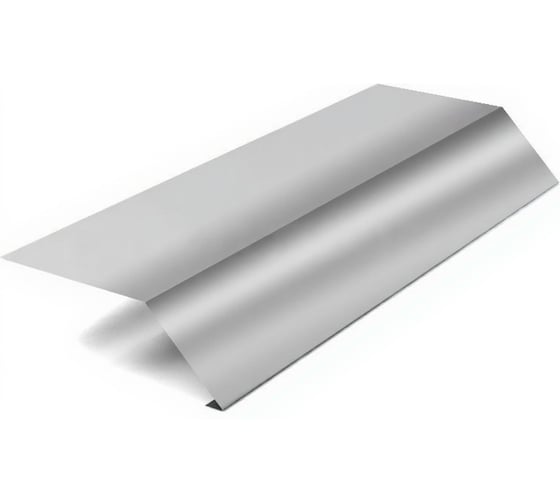 Изображение товара Планка карнизная МЕТАЛЛИК И КО 65x100x2000, Оц 0.40, RAL 7024, в пленке О0000057286