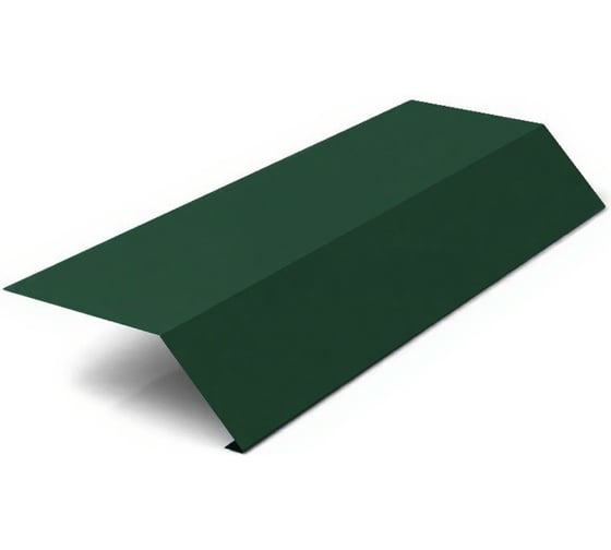 Изображение товара Планка карнизная МЕТАЛЛИК И КО 65x100x2000, Оц 0.40, RAL 6005, в пленке О0000051327