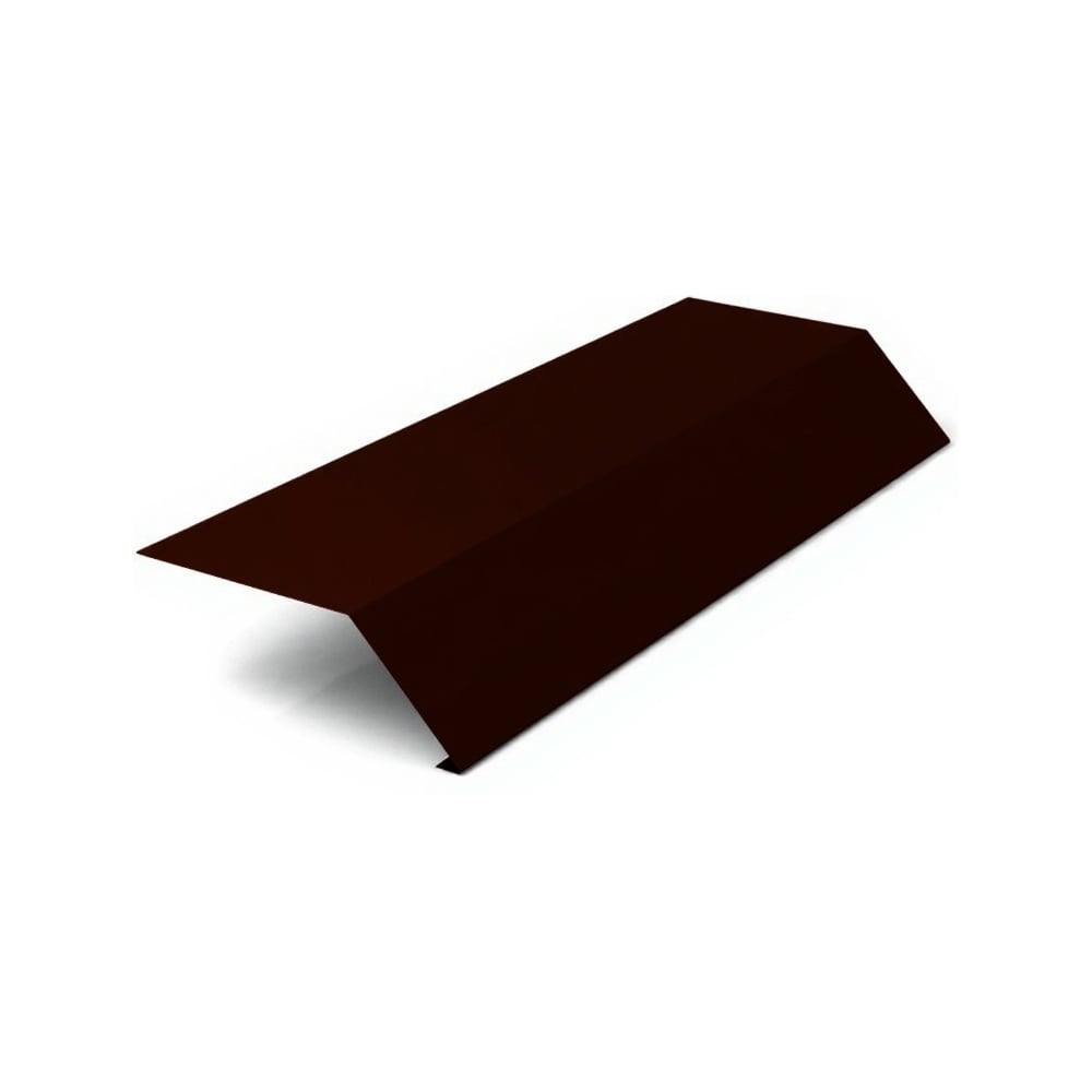 Изображение товара Планка карнизная МЕТАЛЛИК И КО 65x100x2000 оц 0.40 RAL 8017 для кровли
