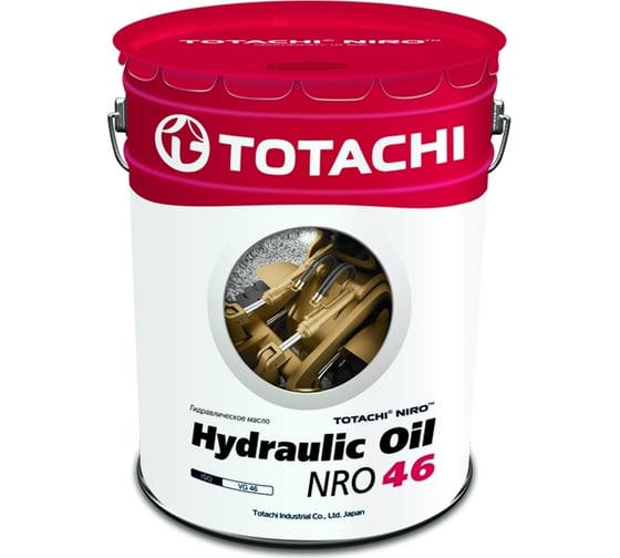 Изображение товара Масло гидравлическое Hydraulic oil NRO 46 19 л TOTACHI 51220