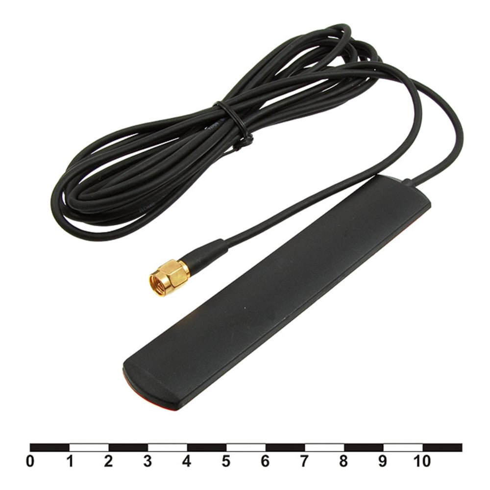 Изображение товара Антенна GSM RUICHI GSM 2db RG174 3m SMA-P для улучшения связи