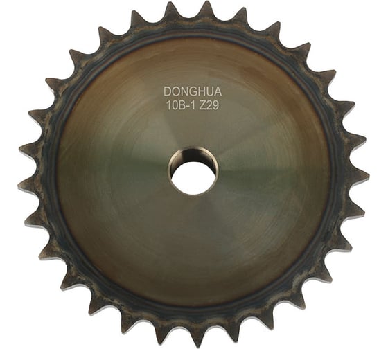 Изображение товара Звездочка со ступицей под расточку DONGHUA 10B-1 Z-29 с калеными зубьями для цепи с шагом 15,875мм (ПР-15,875-23 / 10В-1) 10B-1BH29 15028