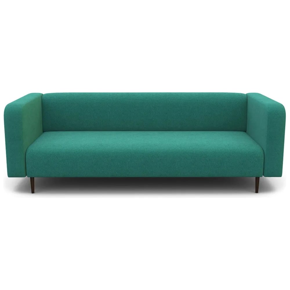 Изображение товара Диван офисный 3-х местный Шарм Акцент велюр бирюзовый