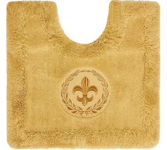 Изображение товара Коврик для туалета Bath Plus атлас 50х50 бежевый NH-HLFT21060/0