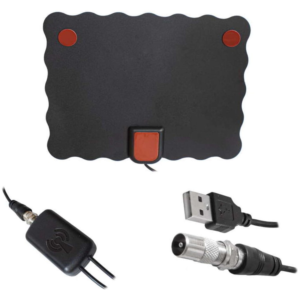 Изображение товара Антенна ТВ RUICHI RH-HDTV048 внутри и снаружи, пассивная, широкий диапазон 172-860 МГц