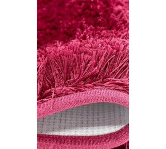 Изображение товара Коврик для ванны Bath Plus Тиволи 60х90/38 мм вишневый DB4157/1