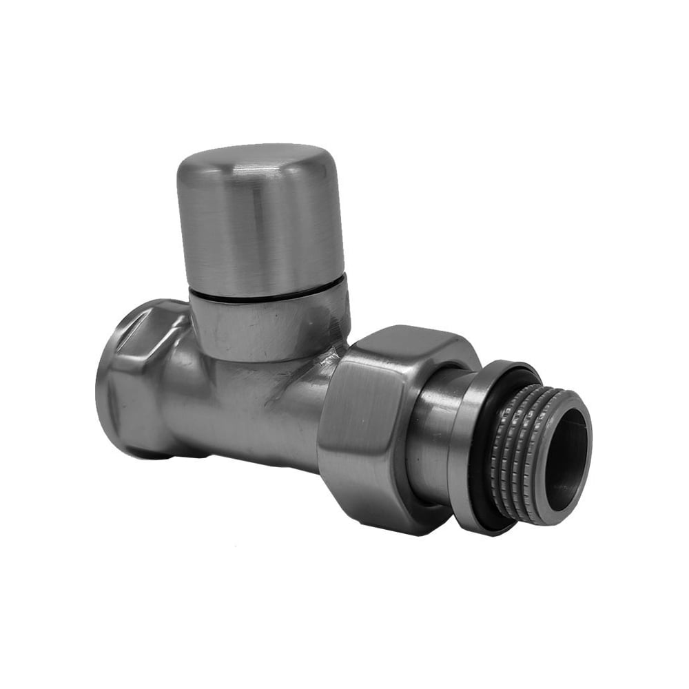 Изображение товара Прямой запорный клапан SR Rubinetterie Ovus 1/2 серый матовый