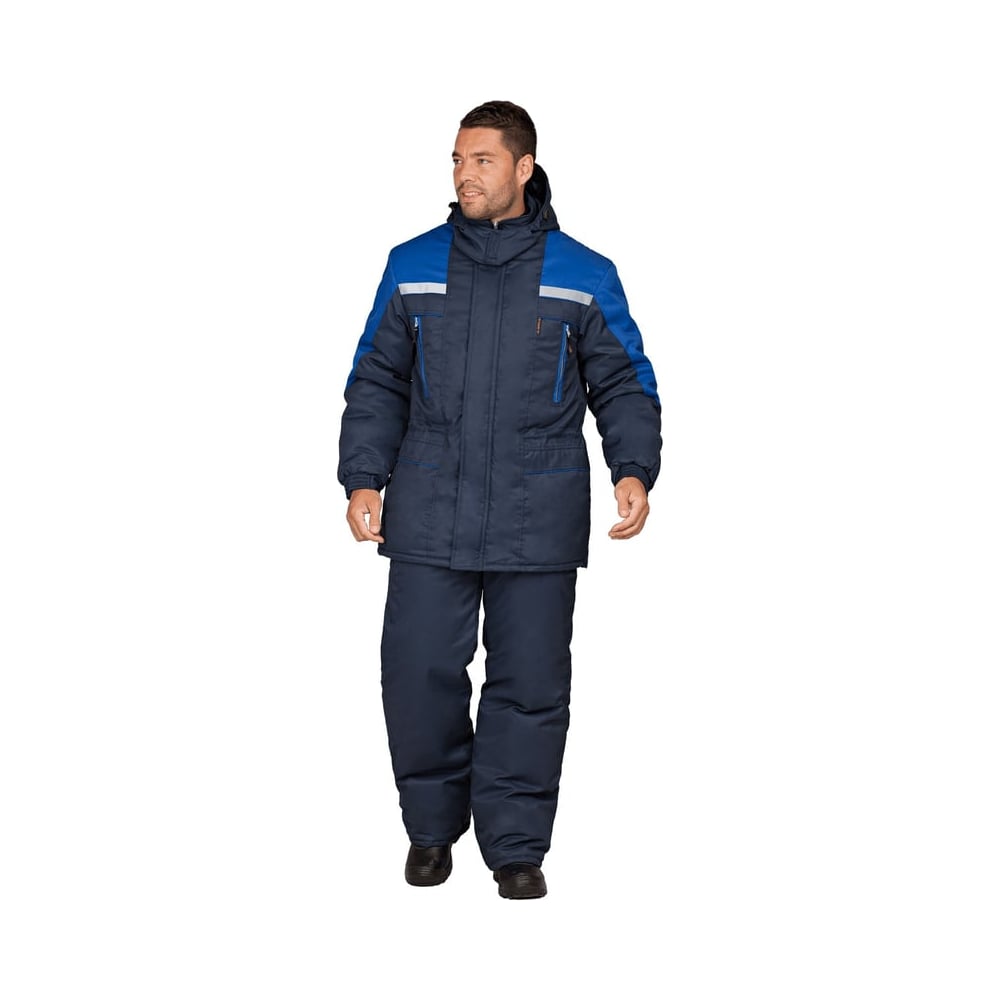 Изображение товара Костюм зимний ГК Спецобъединение СПЕЦ для мужчин, цвет темно-синий, васильковый