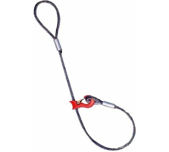 Изображение товара Чокер для трелевки леса Сталь-91 3т/3м, диаметр каната 18мм 4687207072014