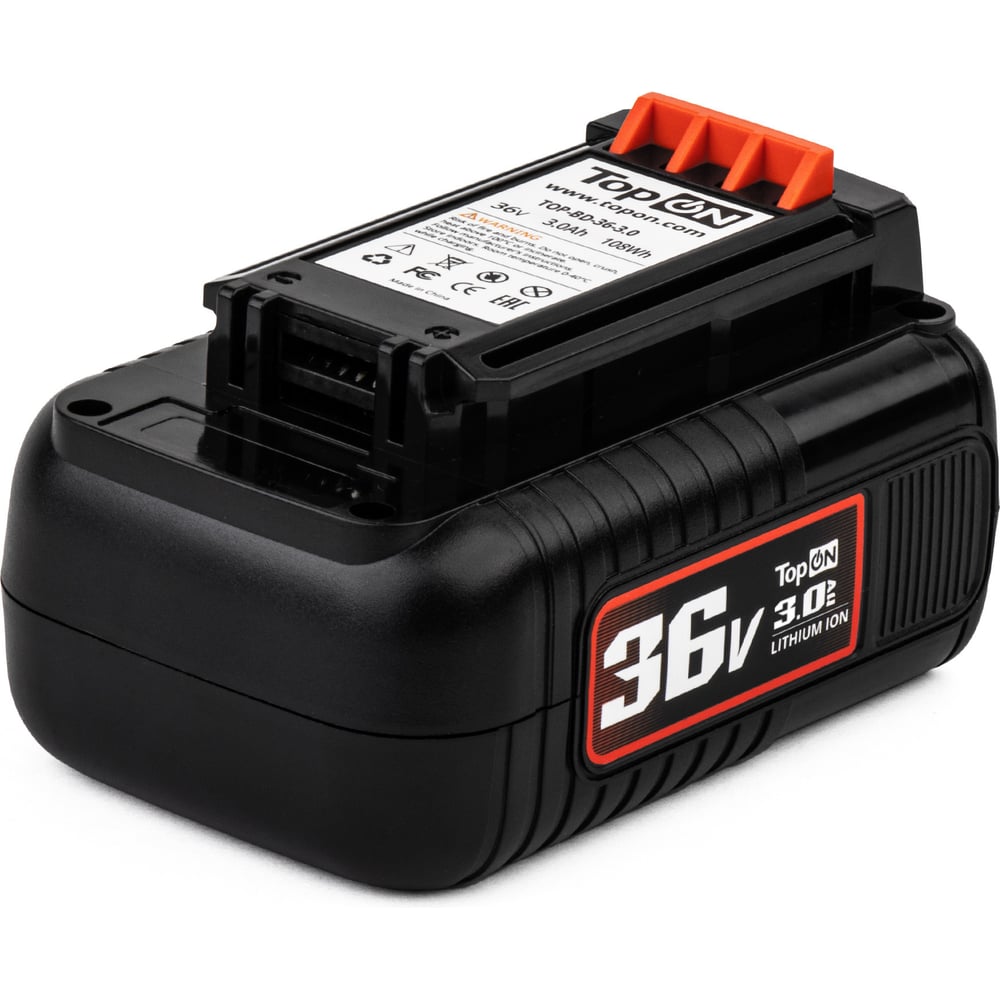 Изображение товара TopOn 36В 3.0Ah Li-Ion аккумулятор BL20362