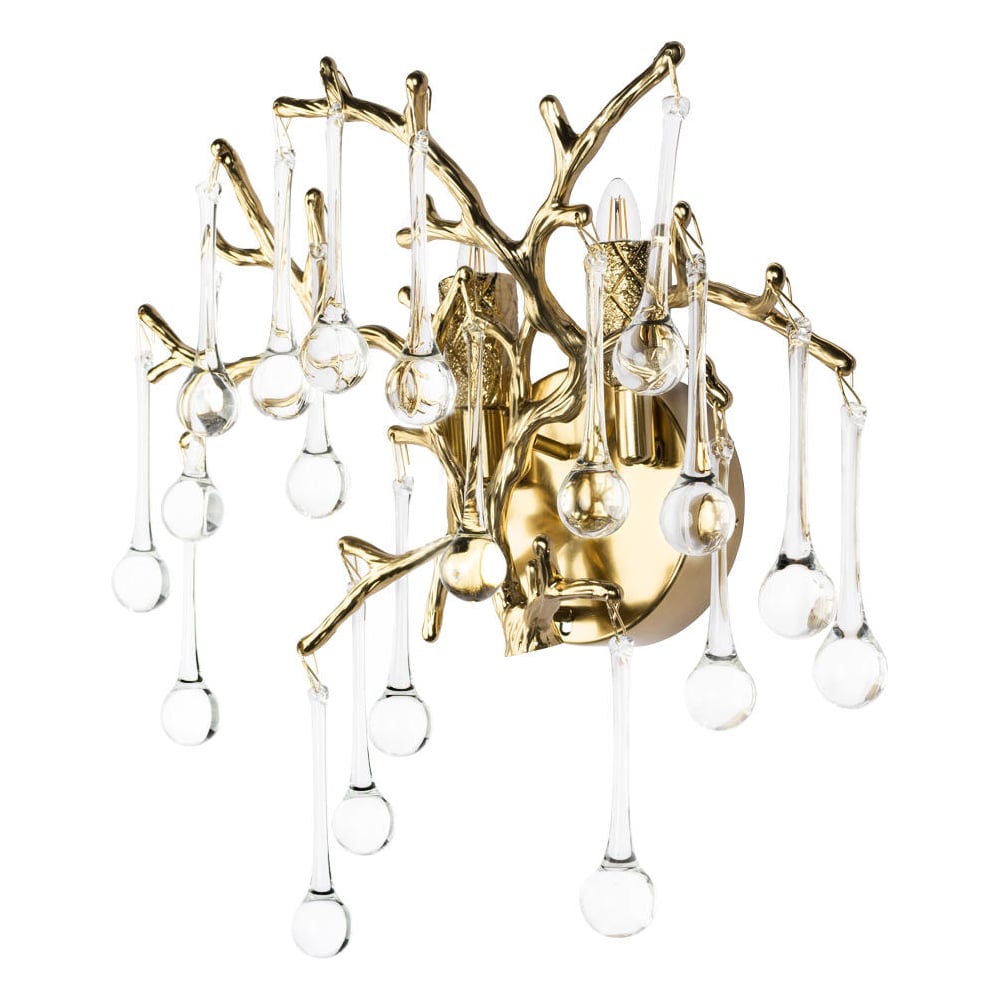 Изображение товара Бра LOFT IT Coral 10351/2W AB стиль арт-деко накладное с двумя светодиодами