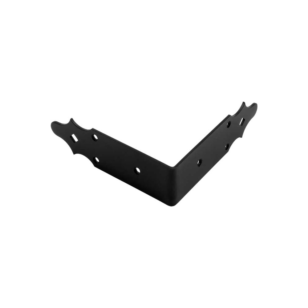 Изображение товара Крепежный уголок DOMART 170x170x50 черный для надежных соединений
