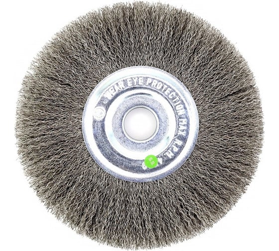 Изображение товара Щетка дисковая (175х22.2 мм; проволока нержавеющая сталь 0.3 мм) для УШМ EuroBrush 13-097 EB-MCST6