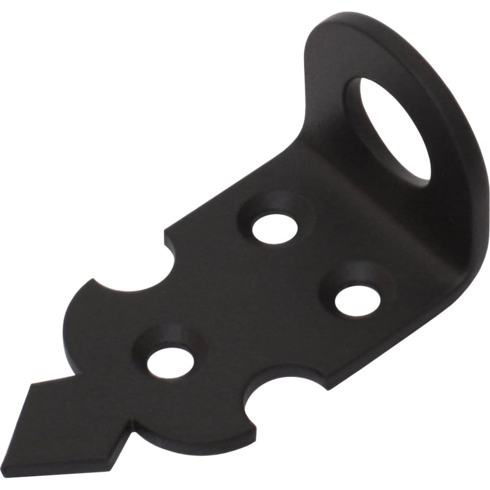 Изображение товара Угловая проушина DOMART Готика 60x30x30 черная стальная