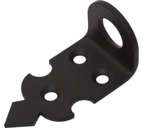 Изображение товара Проушина угловая DOMART "Готика" 60x30x30 черный 4660046022006