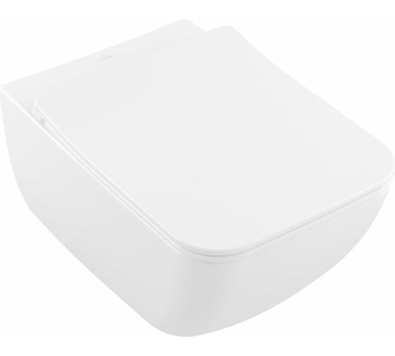 Изображение товара Подвесной унитаз Villeroy & Boch Venticello CeramicPlus цвет-альпийский белый 4611R0R1