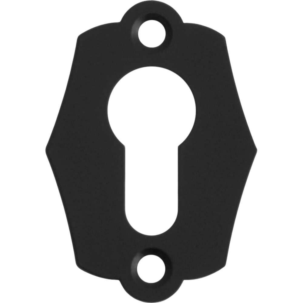 Изображение товара Накладка дверная DOMART под цилиндр Готика мод 3 черная