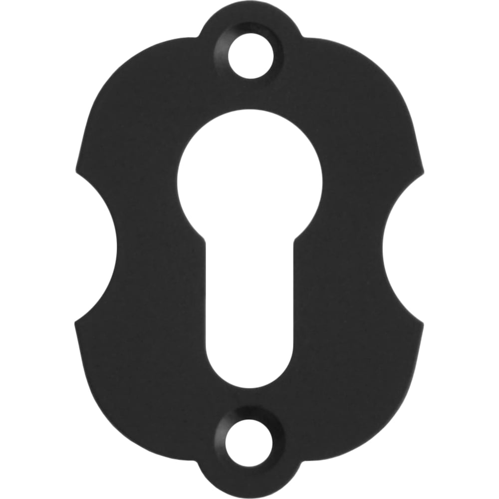 Изображение товара Накладка дверная DOMART Готика Мод 2 черная для цилиндра замка